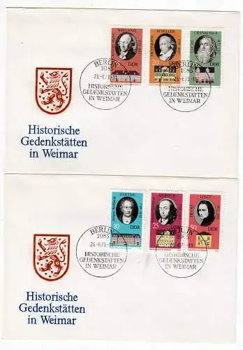 DDR  Nr FDC 1856/61