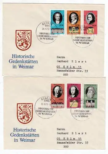 DDR  Nr FDC 1856/61