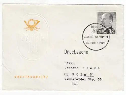 DDR  Nr FDC 1870