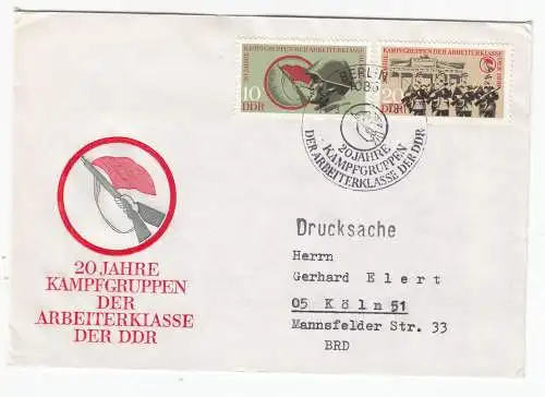 DDR  Nr FDC 1874/75