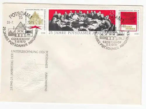 DDR  Nr FDC 1598/1600
