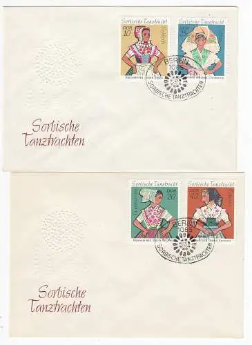 DDR  Nr FDC 1668/71