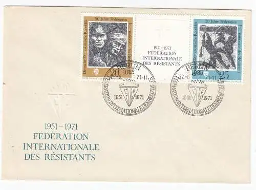 DDR  Nr FDC 1680/81