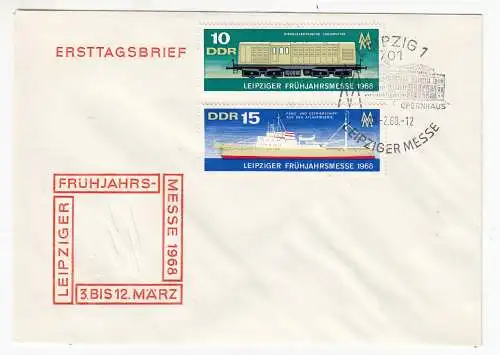 DDR  Nr FDC 1349/50