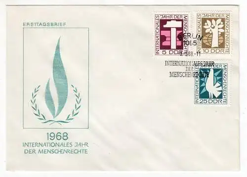 DDR  Nr FDC 1368/70