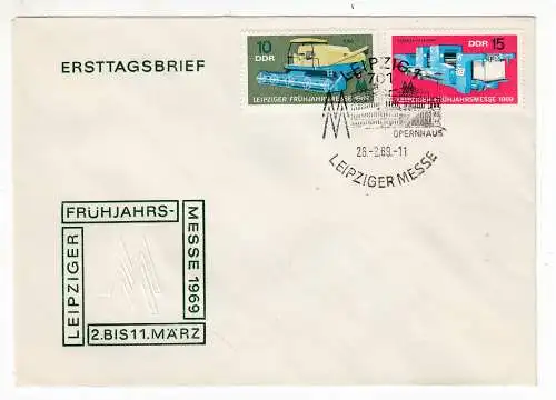DDR  Nr FDC 1448/49