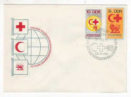 DDR  Nr FDC 1466/67