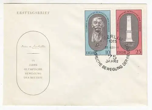 DDR  Nr FDC 1489/90