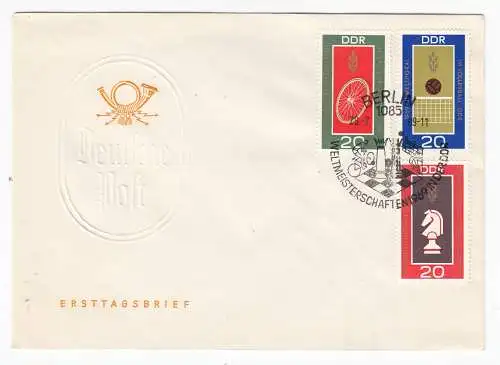 DDR  Nr FDC 1491/93