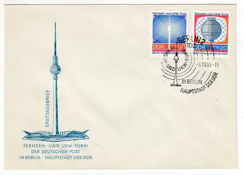 DDR  Nr FDC 1509/10
