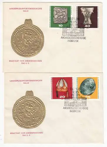 DDR  Nr FDC 1553/56