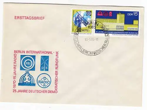 DDR  Nr FDC 1573/74