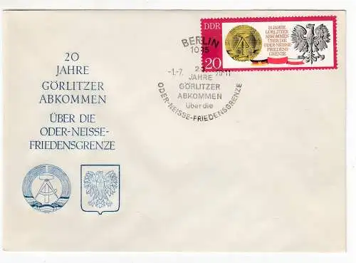 DDR  Nr FDC 1591