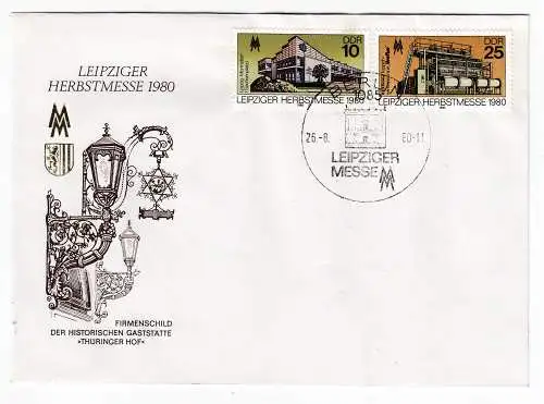 DDR  Nr FDC 2539/40