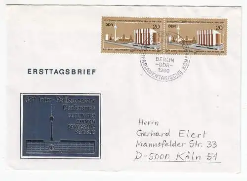 DDR  Nr FDC 2542
