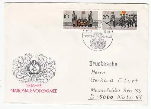 DDR  Nr FDC 2580/81