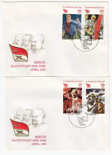 DDR  Nr FDC 2595/98
