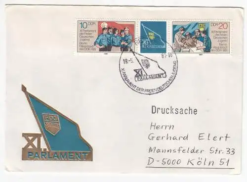 DDR  Nr FDC 2609/10