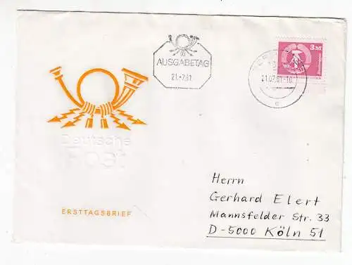 DDR  Nr FDC 2633