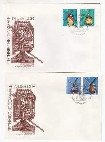 DDR  Nr FDC 2657/60