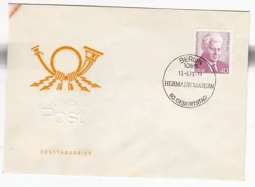DDR  Nr FDC 1855