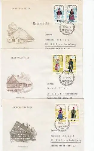 DDR  Nr FDC 1074/79