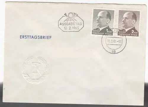 DDR  Nr FDC 1087/88