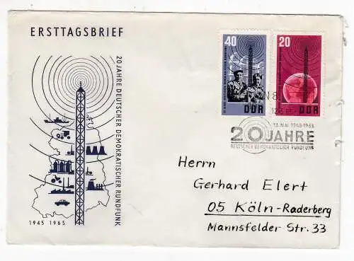 DDR  Nr FDC 1111/12