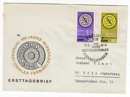 DDR  Nr FDC 1113/14