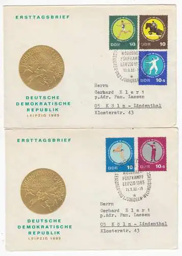 DDR  Nr FDC 1133/37