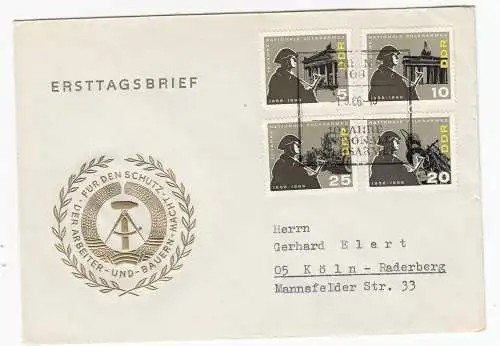 DDR  Nr FDC 1161/64