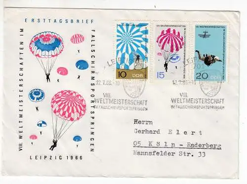 DDR  Nr FDC 1193/95