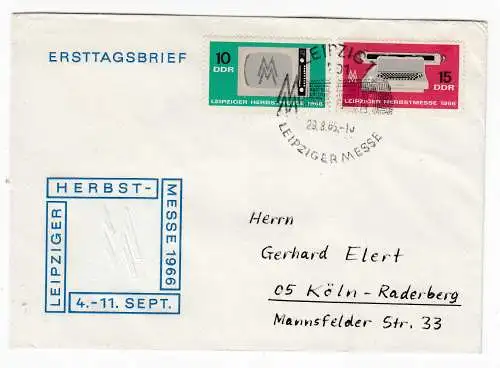 DDR  Nr FDC 1204/05
