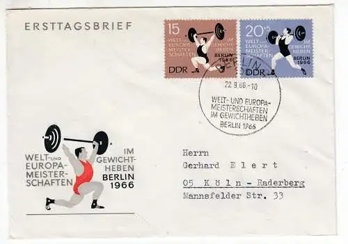 DDR  Nr FDC 1210/11