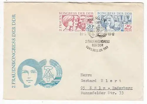 DDR  Nr FDC 1474/75