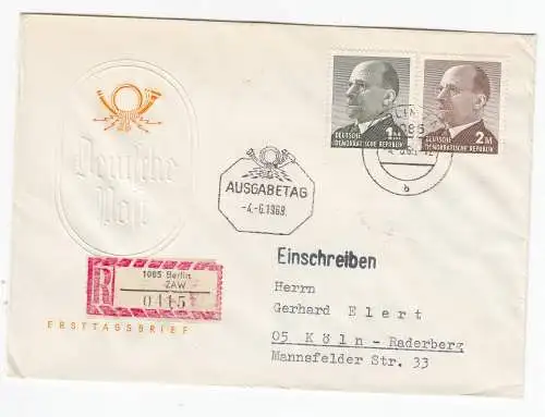 DDR  Nr FDC 1481/82
