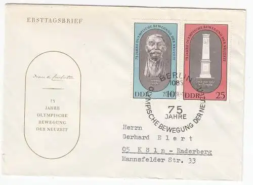 DDR  Nr FDC 1489/90