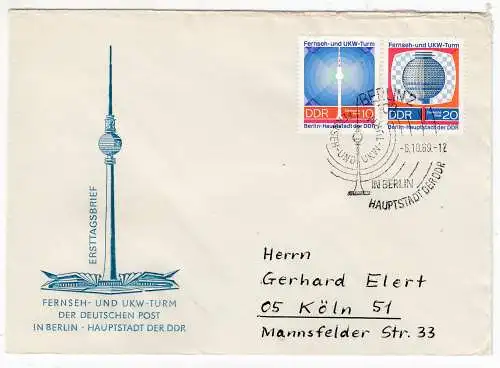 DDR  Nr FDC 1509/10