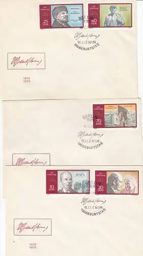 DDR  Nr FDC 1557/61