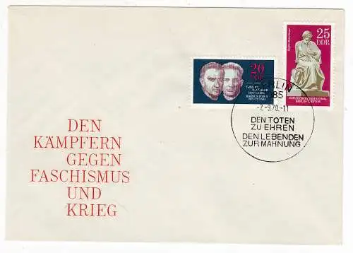 DDR  Nr FDC 1603/04