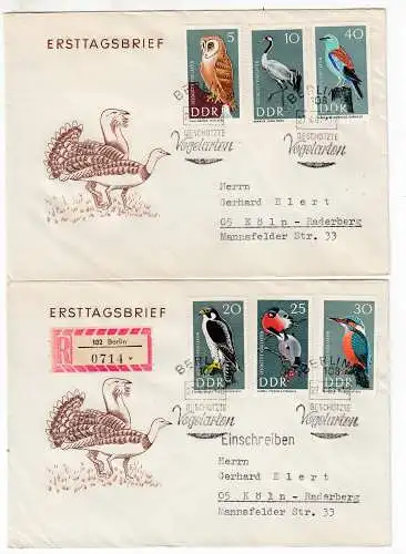 DDR  Nr FDC 1272/75