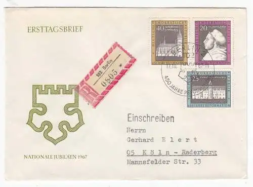 DDR  Nr FDC 1317/19