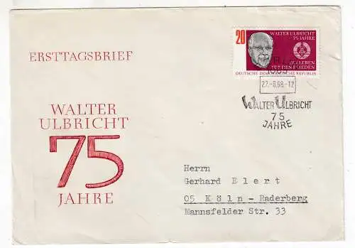 DDR  Nr FDC 1383