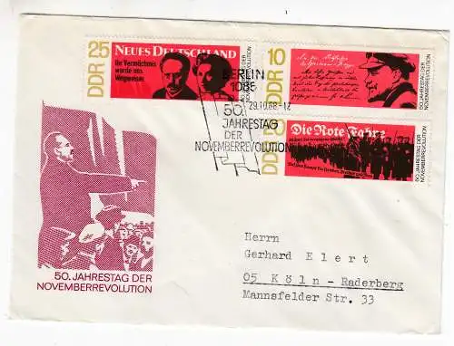 DDR  Nr FDC 1417/19