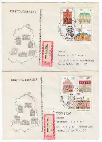 DDR  Nr FDC 1434/39