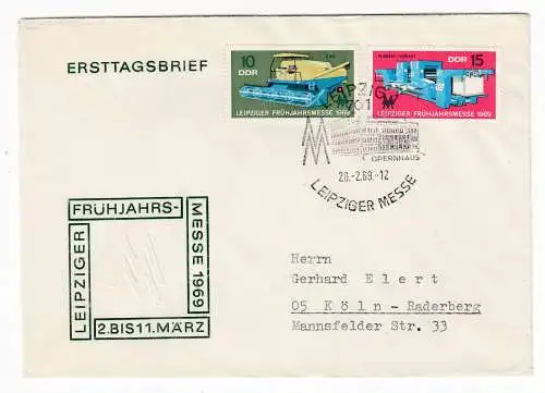DDR  Nr FDC 1448/49