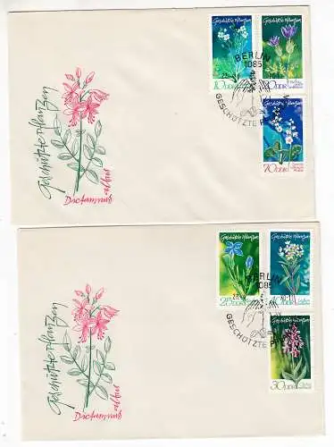 DDR  Nr FDC 1567/68