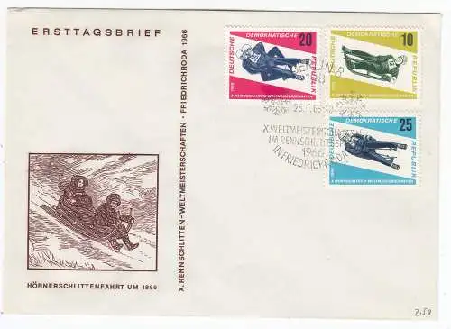 DDR  Nr FDC 1156/58