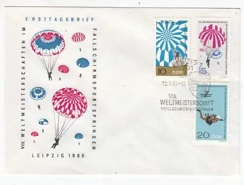 DDR  Nr FDC 1193/95