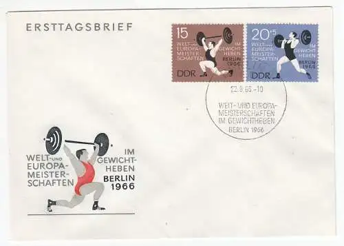 DDR  Nr FDC 1210/11